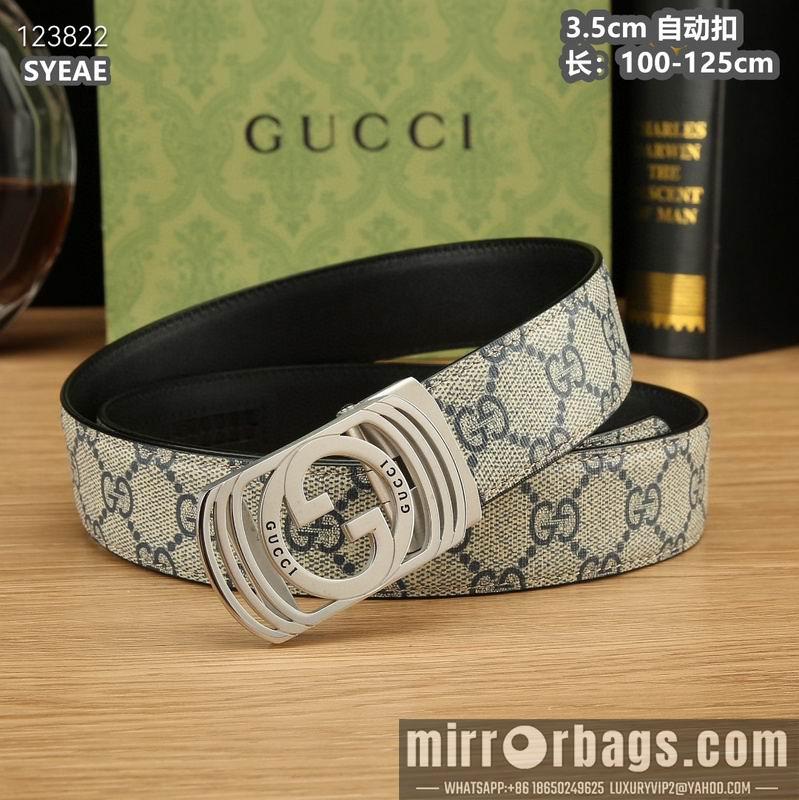 Replica Gucci belt 35mmX100-125cm 8L46