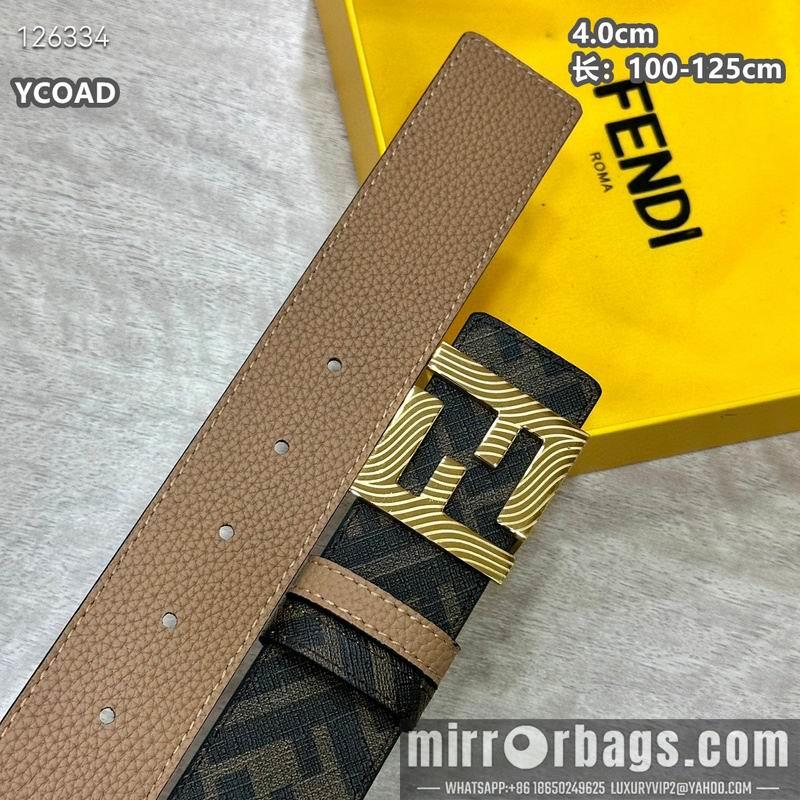 Replica Fendi belt 40mmX100-125cm  8L08