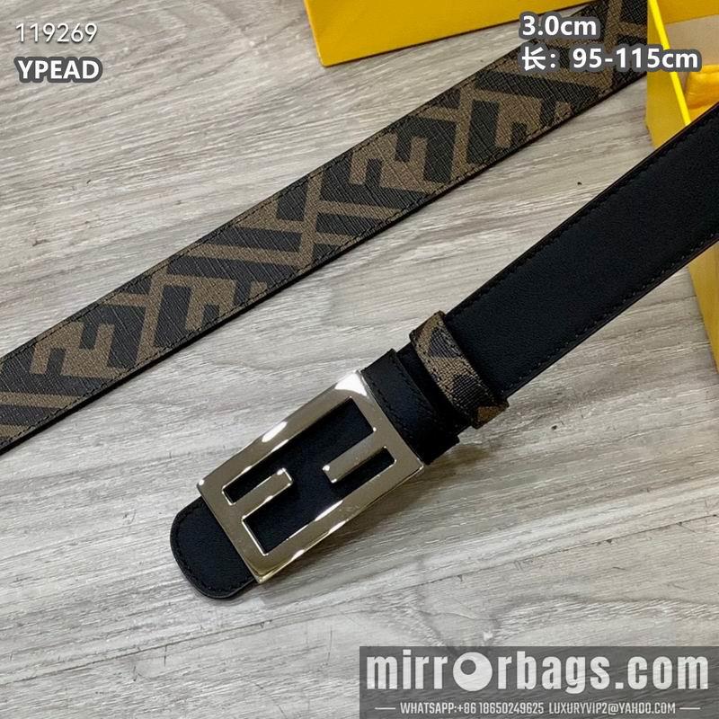 Replica Fendi belt 30mmX95-115cm 8L16