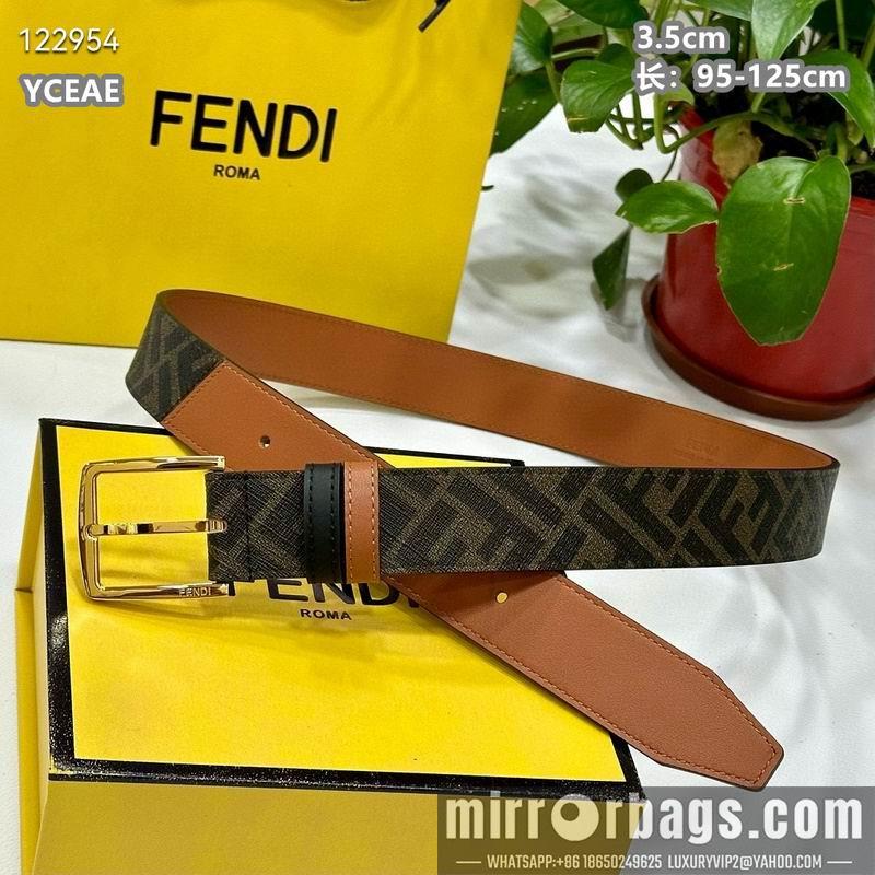 Replica Fendi belt 35mmX95-125cm  8L37