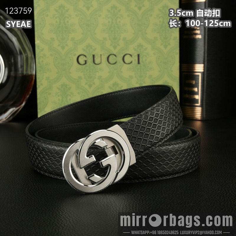 Replica Gucci belt 35mmX100-125cm 8L54