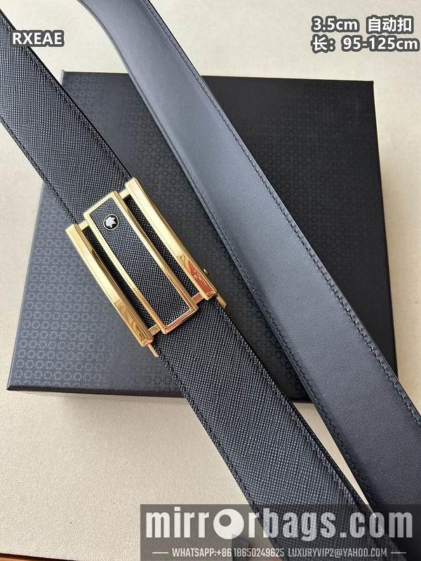 Replica Montlanc belt 35mmX100-125cm 8L79