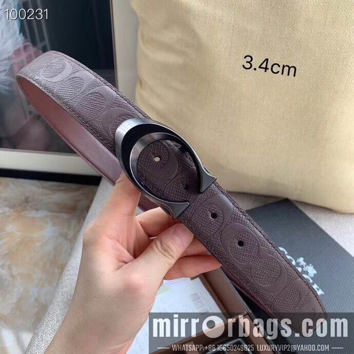 Replica Coach Belt 34mmX95-125CM 7d01