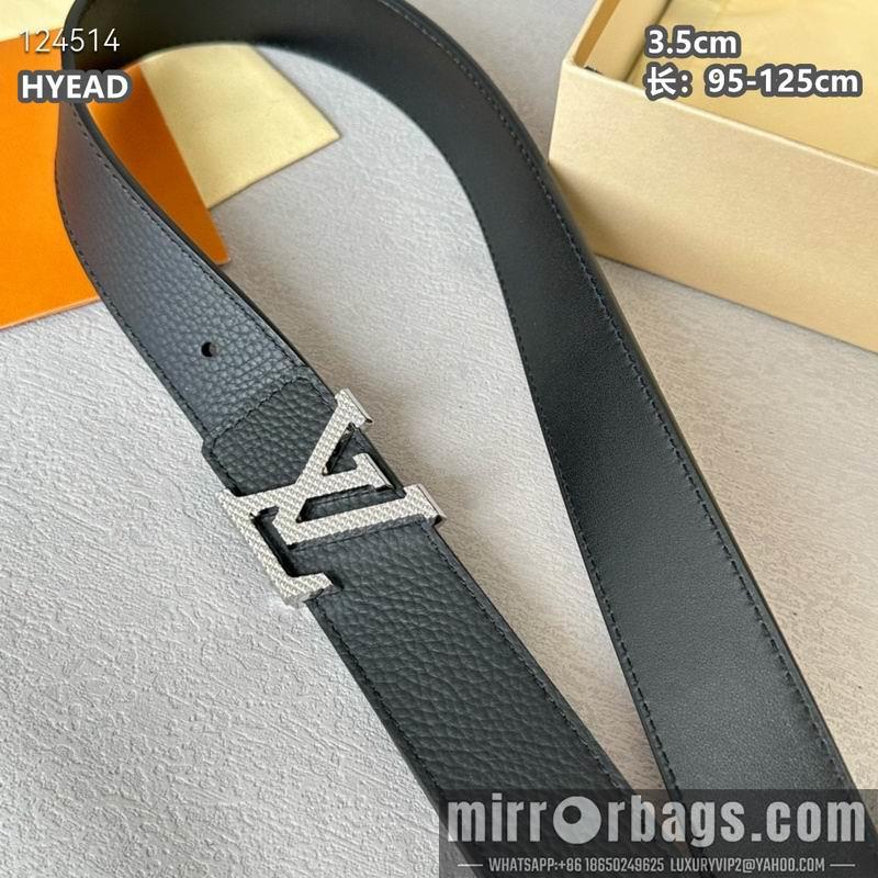 Replica LV belt 35mmX95-125cm 8L10