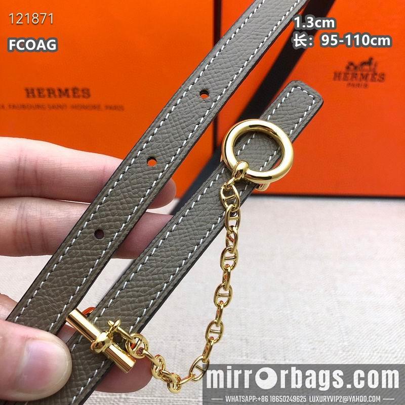 Replica Hermes belt 13mmX95-110cm 8L10