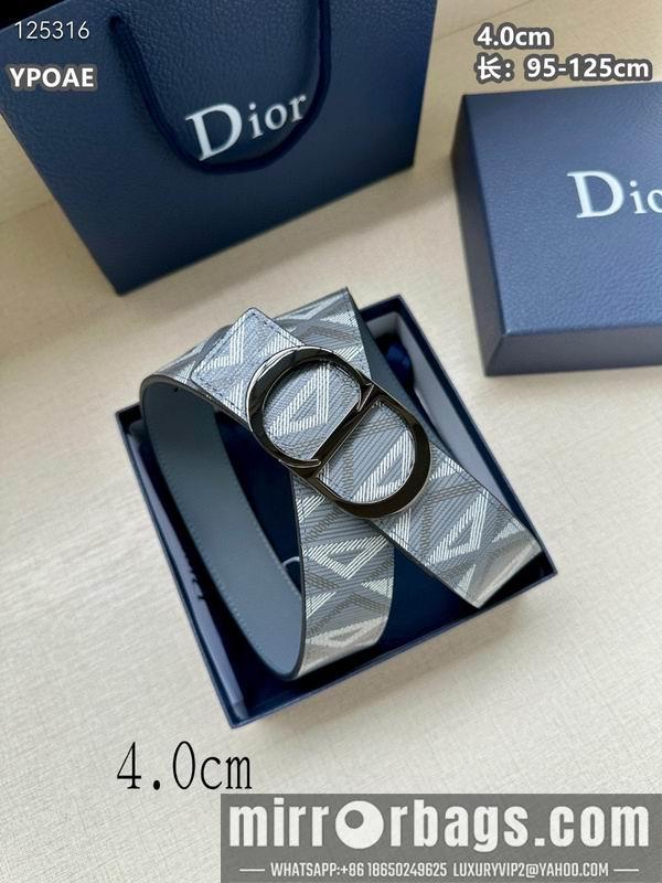 Replica Dior belt 40mmX95-125cm 8L04