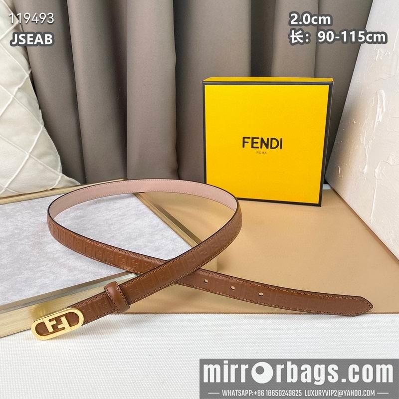 Replica Fendi belt 20mmX90-115cm 8L040801
