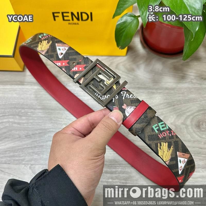 Replica Fendi belt 38mmX100-125cm 8L33