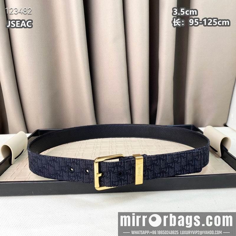 Replica Dior belt 35mmX95-125cm 8L30