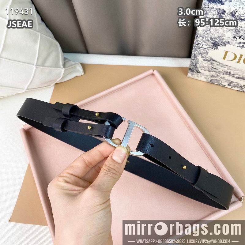 Replica Dior belt 30mmX95-125cm 8L040802