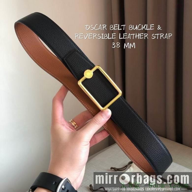 Replica Hermes Belt 38mmX95-125cm 7D77
