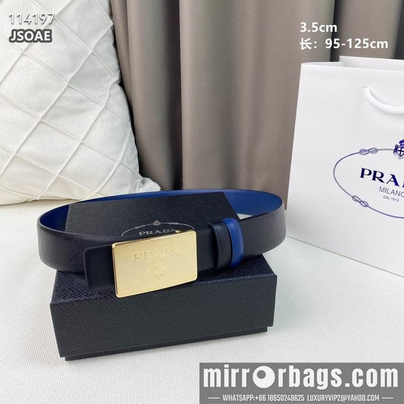 Replica Prada belt 35mmX95-125CM 8L22