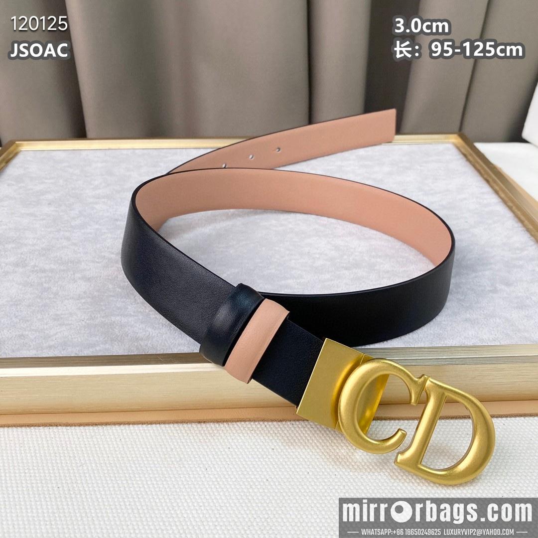 Replica Dior belt 30mmX95-125cm 8L072001