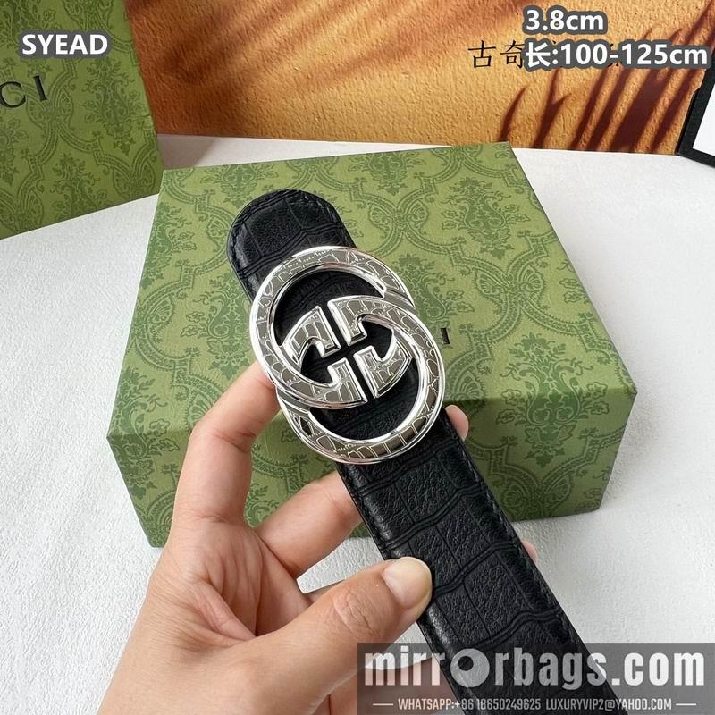 Replica Gucci belt 38mmX100-125cm 8L54