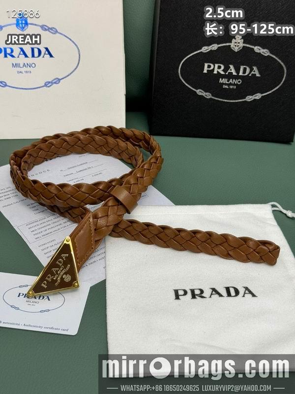 Replica Prada belt 25mmX95-125cm 8L01
