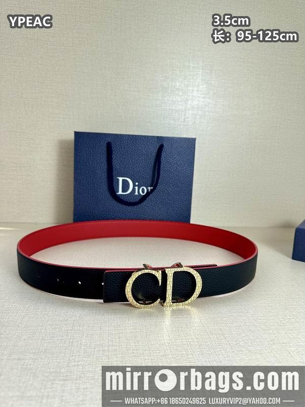 Replica Dior belt 35mmX95-125cm 8L37