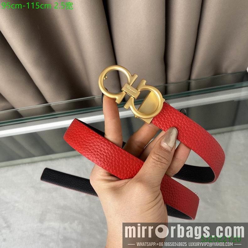 Replica Ferragamo belt 25mmX95-115cm 7D38