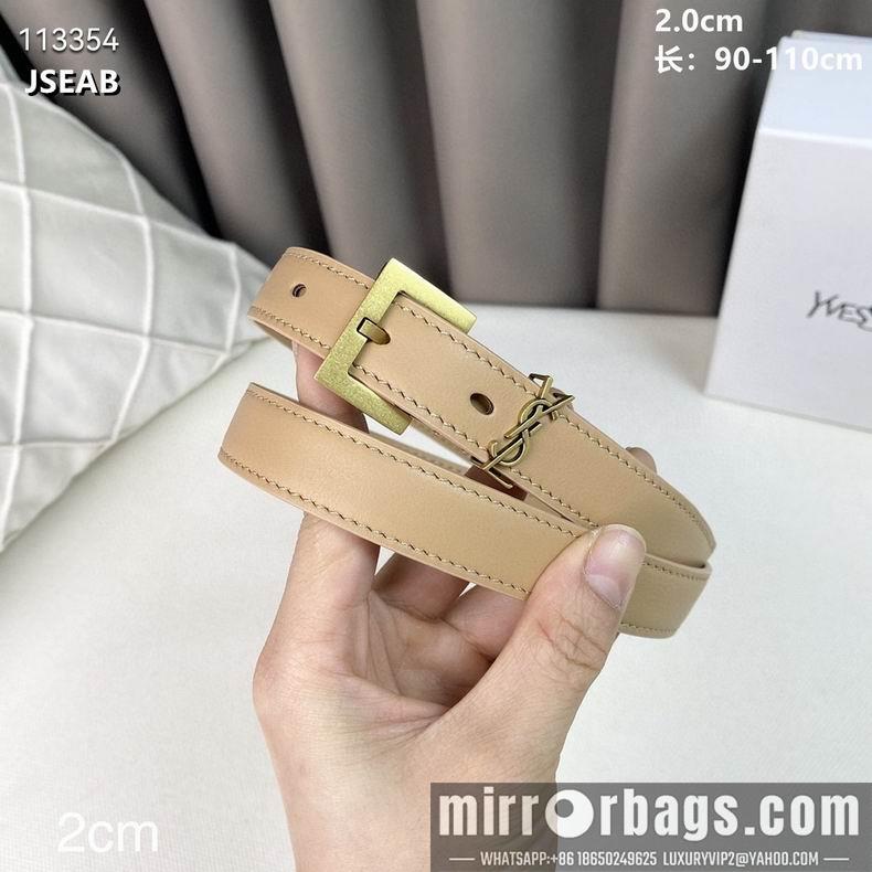 Replica YSL belt 20mmX90-115cm 8L01