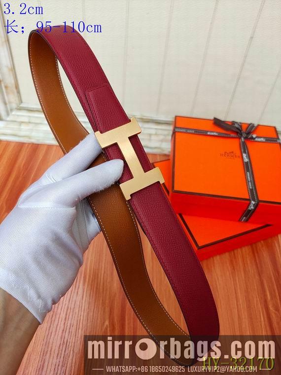 Replica Hermes Belt 32mmX95-110cm 8L08