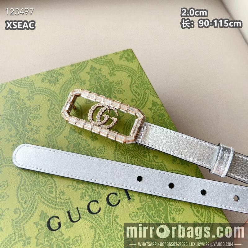Replica Gucci belt 20mmX90-115cm 8L23