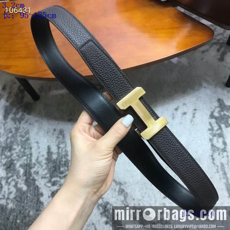 Replica Hermes Belt 32mmX95-125cm 8L02