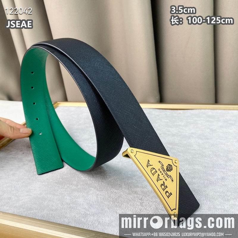 Replica Prada belt 35mmX100-125cm 8L43