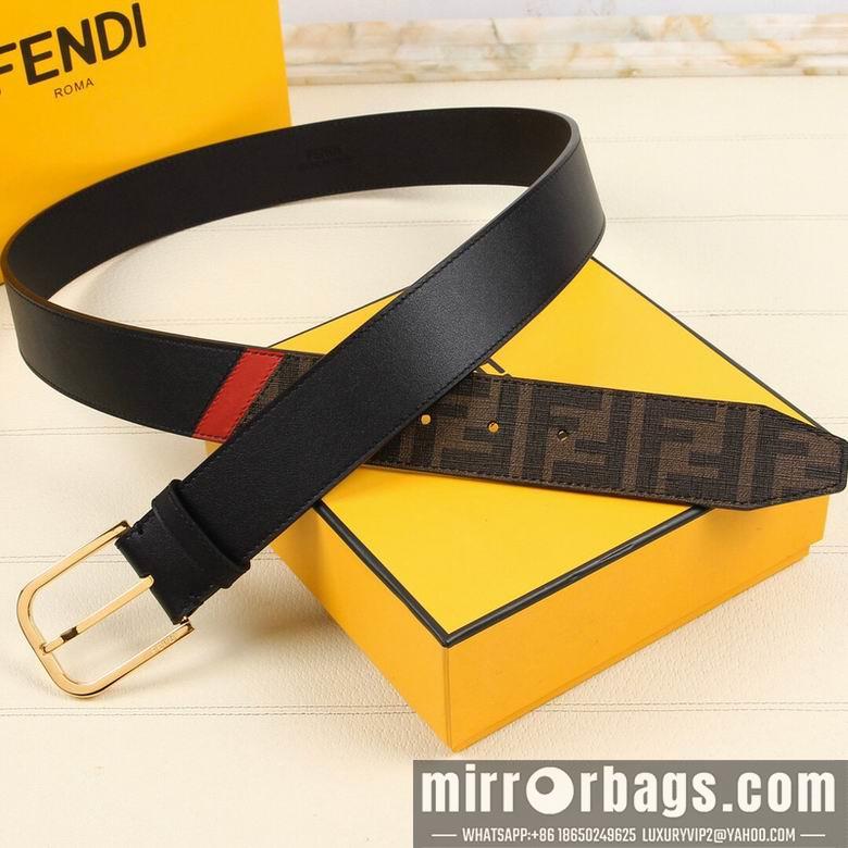 Replica Fendi Belt 38mmX95-125cm 7D69