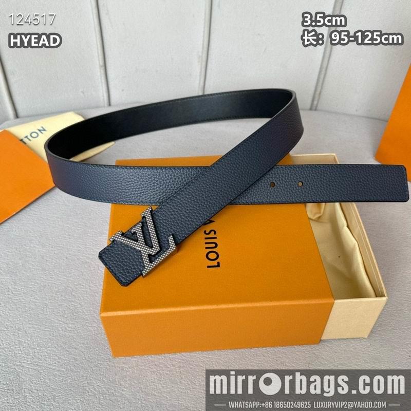 Replica LV belt 35mmX95-125cm 8L10