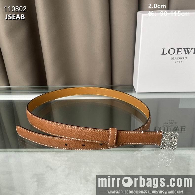 Replica Loewe Belt 20mmX90-110cm 8L01