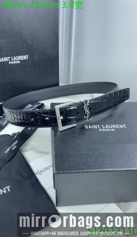 Replica YSL belt 30mmX95-115cm 7D01