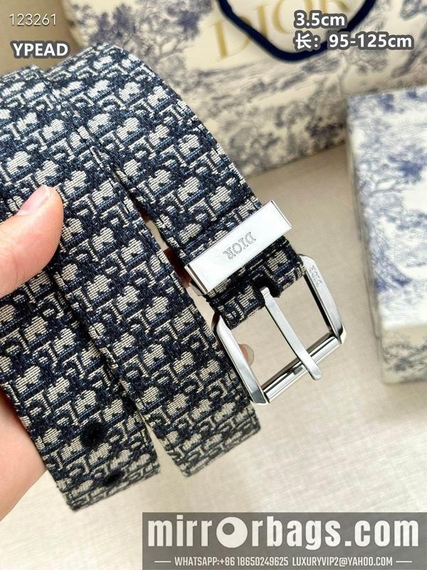 Replica Dior belt 35mmX95-125cm 8L31