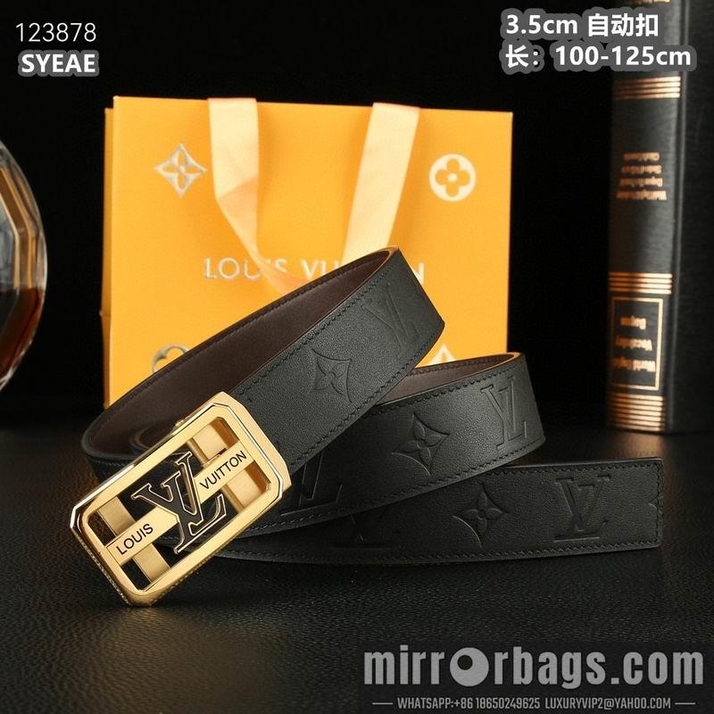 Replica LV belt 35mmX100-125cm 8L46