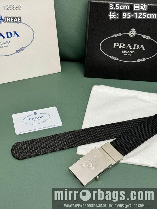 Replica Prada belt 35mmX95-125cm 8L51