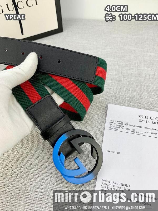 Replica Gucci belt 40mmX100-125cm 8L135