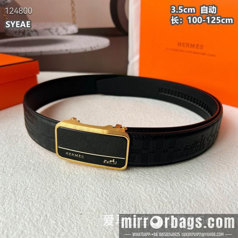 Replica Hermes belt 35mmX100-125cm 8L12