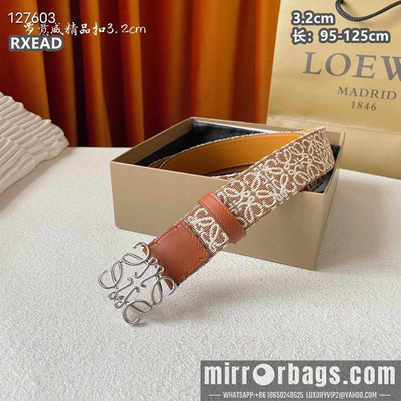 Replica Loewe belt 32mmX95-125cm 8L05
