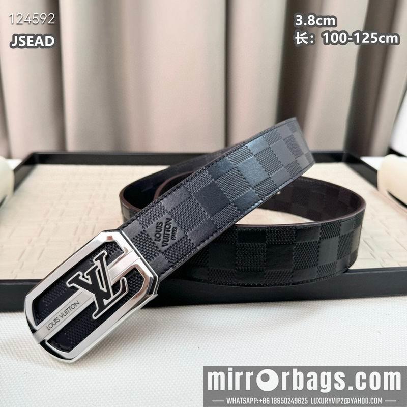 Replica LV belt 38mmX100-125cm 8L08