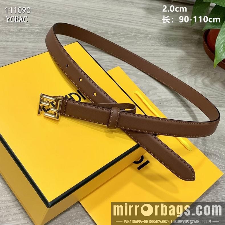 Replica Fendi Belt 20mmX90-110cm 8L01