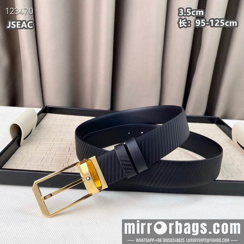 Replica Montblanc belt 35mmX95-125cm 8L07