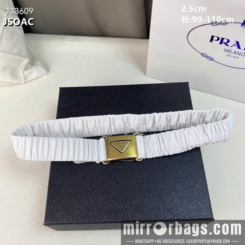 Replica Prada belt 25mmX90-110cm 8L082501