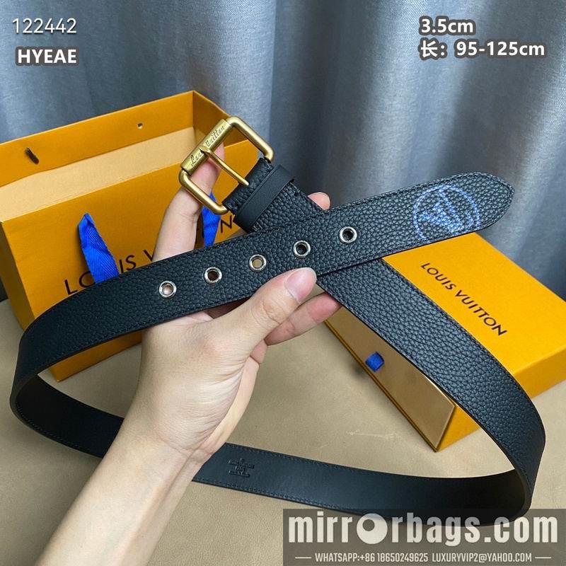 Replica LV belt 35mmX95-125cm 8L33