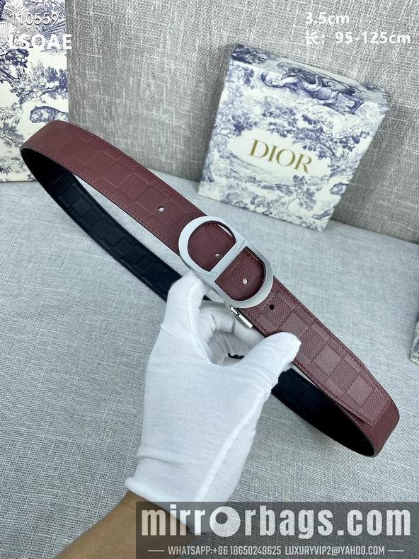 Replica Dior Belt 35mm 95-125cm 8L08