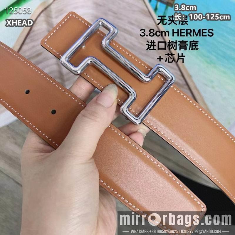 Replica Hermes belt 38mmX100-125cm 8L07