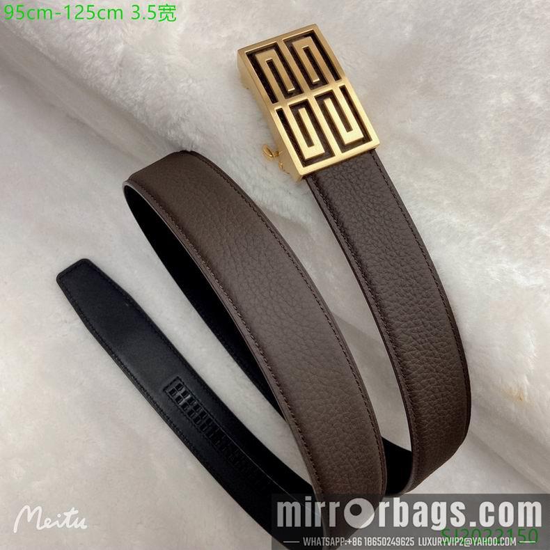 Replica Givenchy belt 自动扣 35mmX95-125cm 7D05