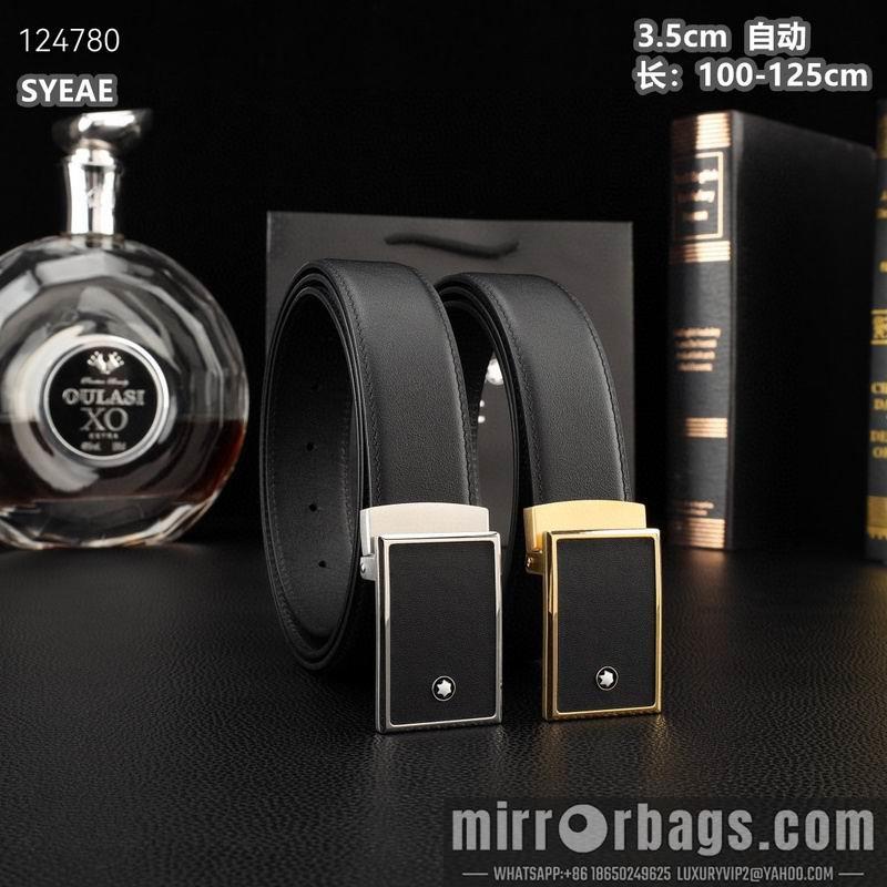 Replica Montlanc belt 35mmX100-125cm 8L34