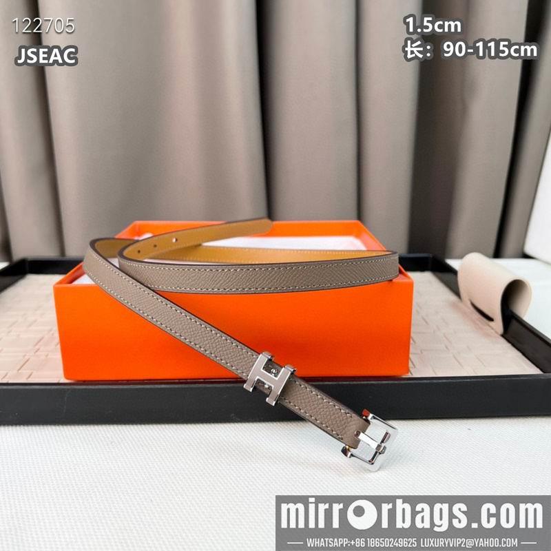 Replica Hermes belt 15mmX90-115cm 8L04