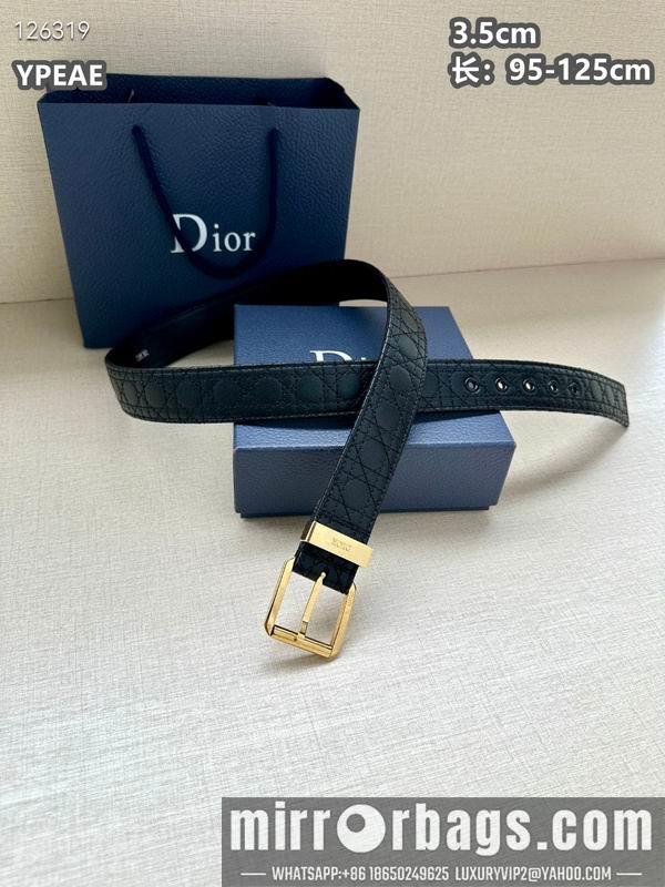 Replica Dior belt 35mmX95-125cm 8L15