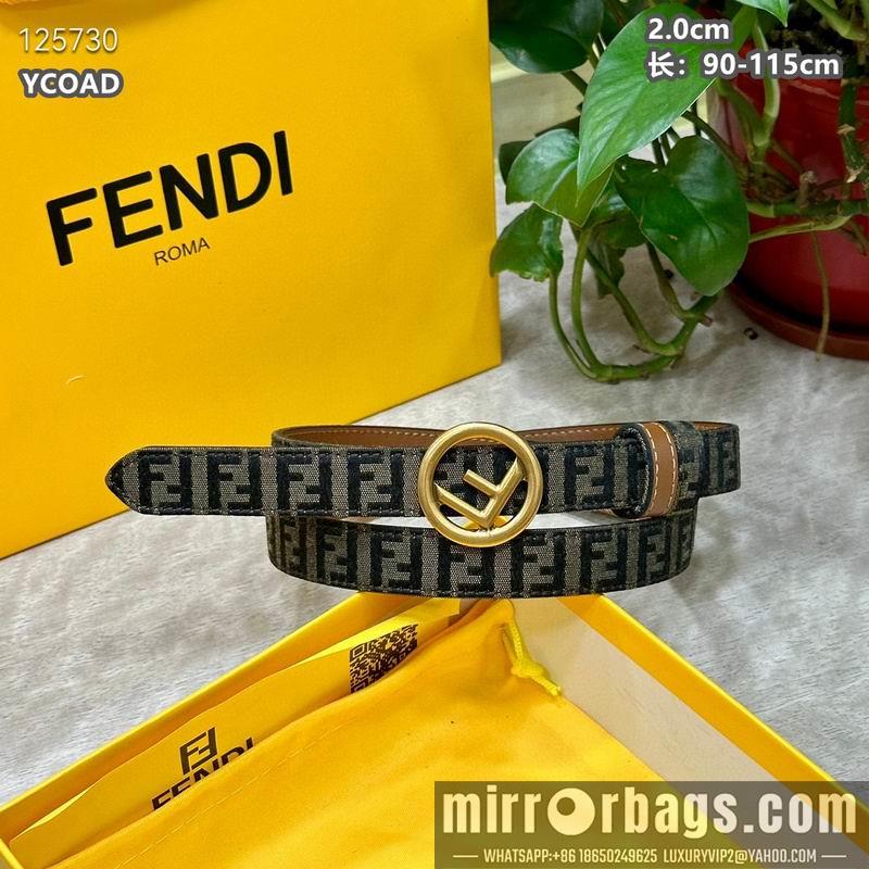 Replica Fendi belt 20mmX90-115cm 8L18