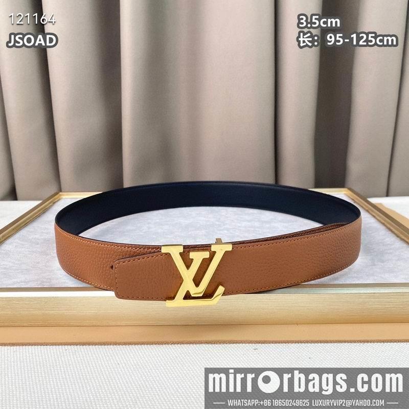 Replica LV belt 35mmX95-125cm 8L17