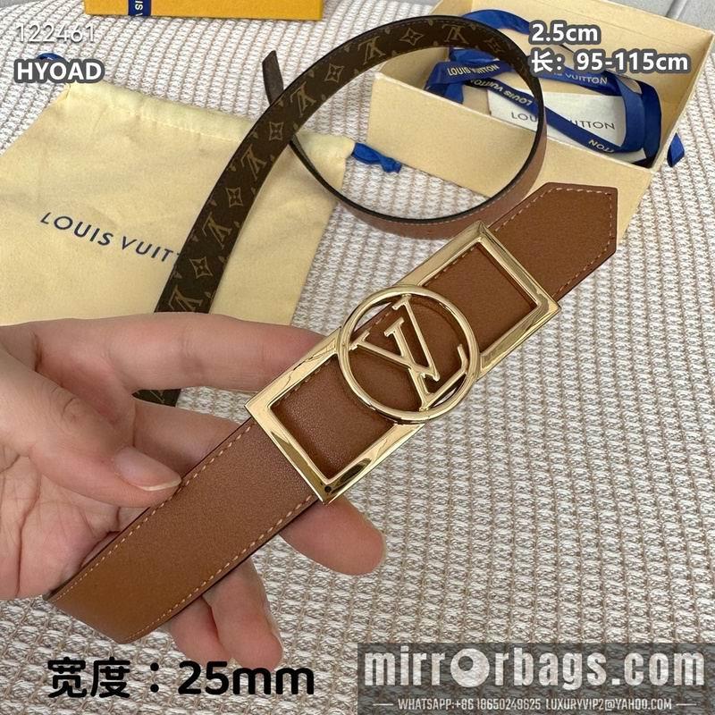 Replica LV belt 25mmX95-115cm 8L15